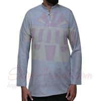 short-kurta-grey