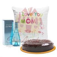 perfume-cake-and-cushion-for-mom