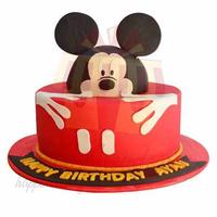 mickey-fondant-cake---black-and-brown-