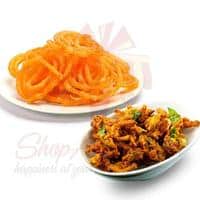 pakoray-with-jalebi