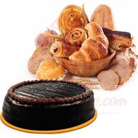 bread-basket-with-chocolate-cake