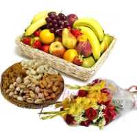 flowers-with-nuts-n-fruits