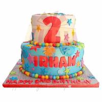 2nd-birthday-cake---black-and-brown-