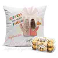 sister-cushion-with-ferrero-rocher