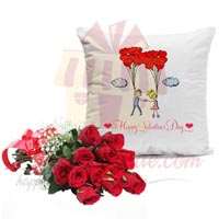 roses-with-couple-cushion