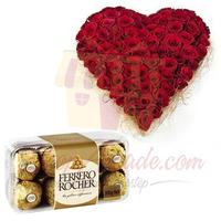 rose-heart-with-small-ferrero-box