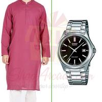 kurta-with-watch